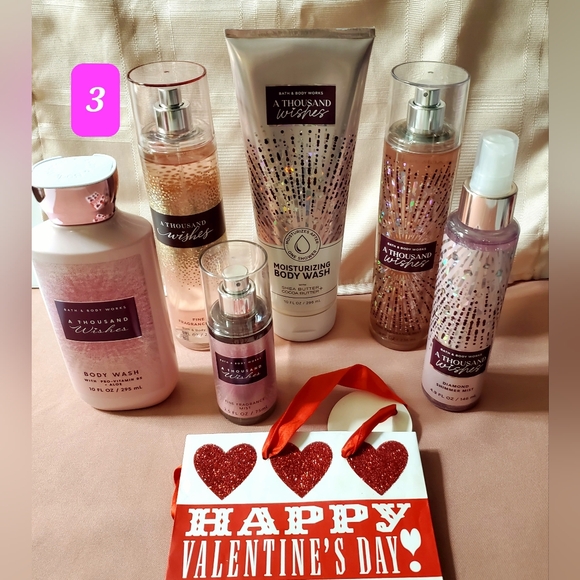 Bath & Body Works Other - Bath & Body Works A Thousand Wishes Body Wash Collection - Valentines Day Gift